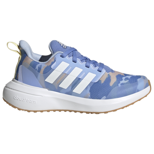 

adidas Boys adidas Fortarun Elastic Lace - Boys' Preschool Shoes Blue Fusion/Ftwr White/Gum Size 13.0