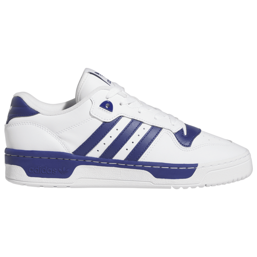 

adidas Originals Mens adidas Originals Rivalry Low - Mens Shoes White/Blue Size 10.0