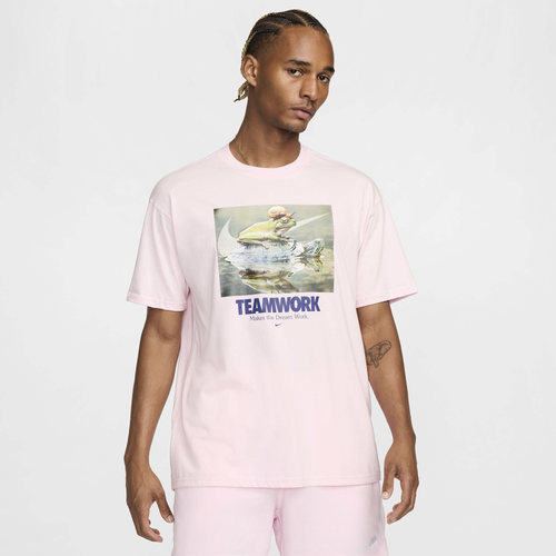 

Nike Mens Nike NSW M90 OC One Off T-Shirt - Mens Pink Foam Size M