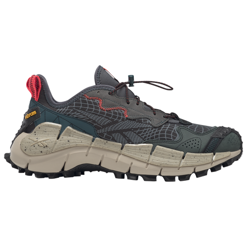 

Reebok Mens Reebok Zig Kinetica II - Mens Running Shoes Navy/Gray Size 13.0
