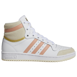 Women's - adidas Originals Top Ten RB Casual Sneakers - White/Blush/Tan