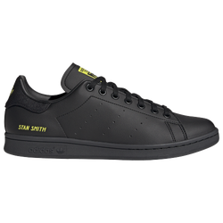 Men's - adidas Stan Smith Winterized - Black/Volt