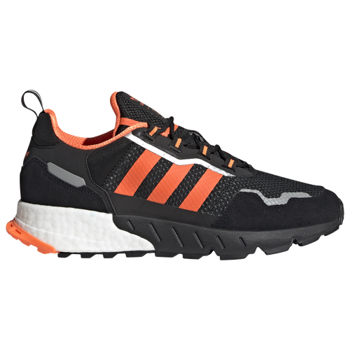 

adidas Mens adidas ZX 1K Boost - Mens Running Shoes Black/Orange Size 10.0