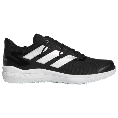 

adidas Mens adidas Adizero Afterburner Turf - Mens Baseball Shoes Black/Silver/White Size 10.5