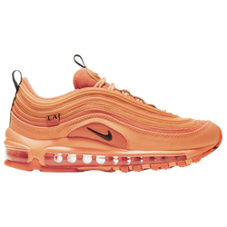 Boys' Grade School - Nike Air Max 97 - Orange/Orange/Gold