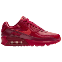 Boys' Grade School - Nike Air Max 90 - Red/Red/Red