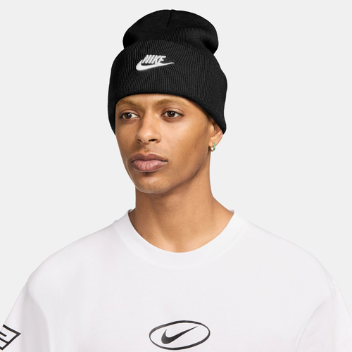 

Nike Nike Peak Futura Beanie - Adult Black/White Size One Size