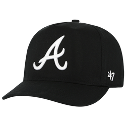 Adult - 47 Brand Braves Hitch Cap - Black/White