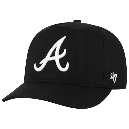 ADULT - 47 Brand Braves Hitch Cap - Black/White