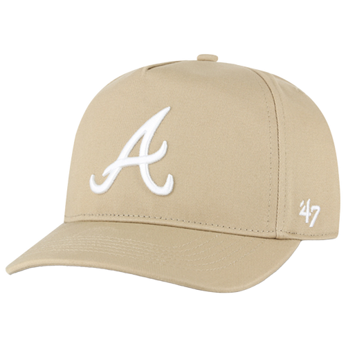 ADULT - 47 Brand Braves Hitch Cap - Khaki