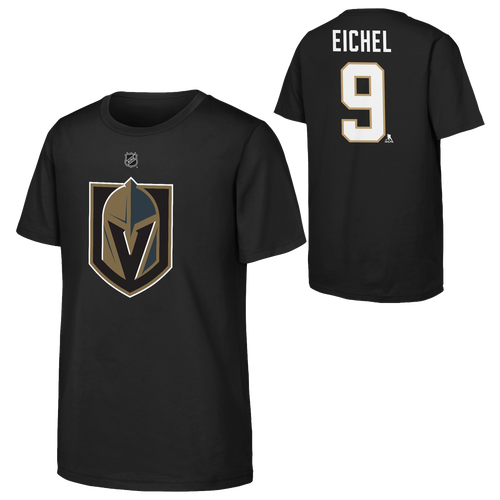 Outerstuff Boys Jack Eichel Golden Knights Name and Number T-Shirt - Boys' Grade School - Black