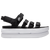 Nike Icon Classic Sandals - Women's Black/White
