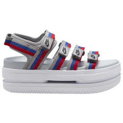 Women's - Nike Icon Classic Sandals - Silver/Black