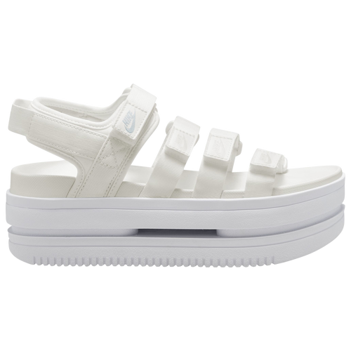 Shop Nike Womens  Icon Classic Sandals In White/white