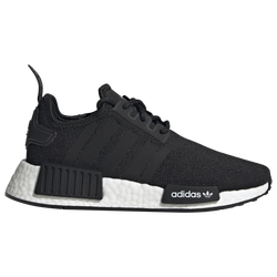 Boys' Grade School - adidas Originals NMD R1 Refined - Cloud White/Core Black/Core Black