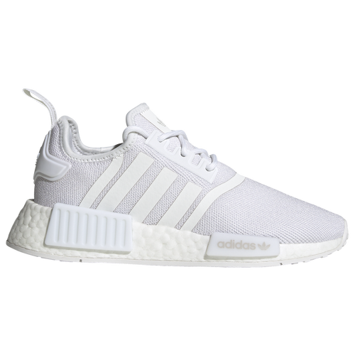 

adidas Originals Boys adidas Originals NMD R1 V2 - Boys' Grade School Running Shoes Cloud White/Cloud White/Grey Size 6.5