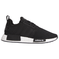 Men's nmd r1 stlt primeknit casual shoes outlet black/white/scarlet