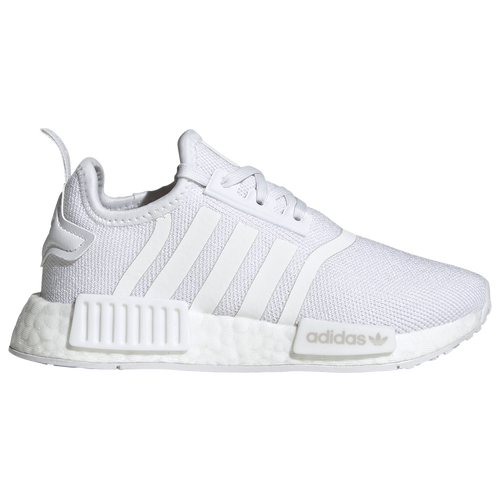 Adidas Originals Kids' Nmd R1 Refined Sneaker In White/white