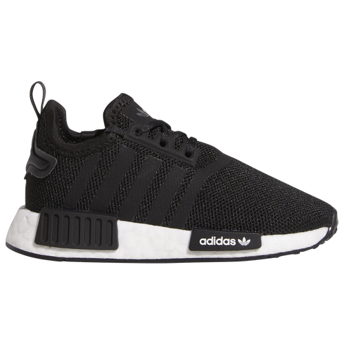 

adidas Originals NMD R1 Casual Sneakers - Boys' Toddler Cloud White/Core Black/Core Black Size 8.0