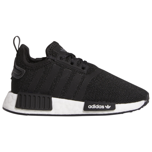 

adidas Originals NMD R1 Casual Sneakers - Boys' Toddler Cloud White/Core Black/Core Black Size 04.0