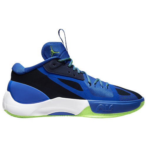 

Jordan Mens Jordan Zoom Separate - Mens Basketball Shoes Navy/Green/Blue Size 10.5
