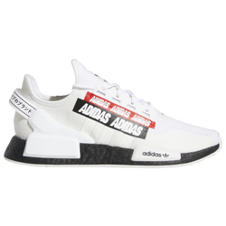 Mens - adidas Originals NMD_R1.V2 - White/White/Black