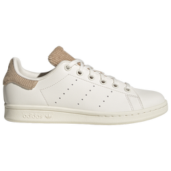 Girls' Grade School - adidas Originals Stan Smith - Cloud/Cloud/Magic Beige
