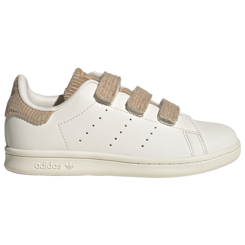 

adidas Originals Boys adidas Originals Stan Smith - Boys' Preschool Shoes Cloud/Cloud/Magic Beige Size 02.0