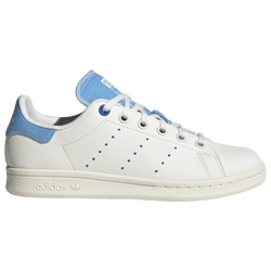 Girls' Grade School - adidas Originals Stan Smith - Cloud/Bluebird/Light Blue