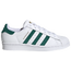 adidas Originals Superstar Casual Sneakers - Boys' Grade School White/Green