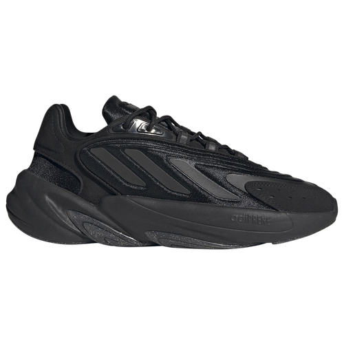 Adidas Originals Ozelia Sneakers In Black And Iridesent In Black/carolina
