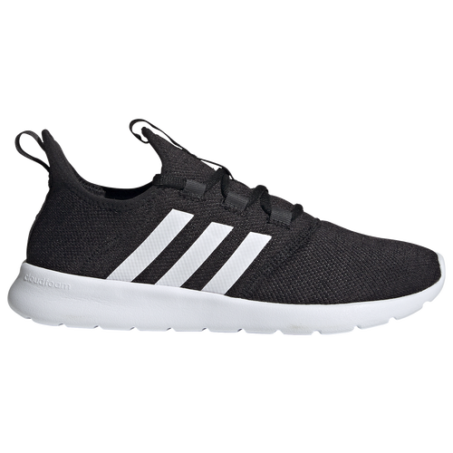 Adidas Originals Womens Cloudfoam Pure 2.0 Running Shoe In Black, Black, Core White In Black/white