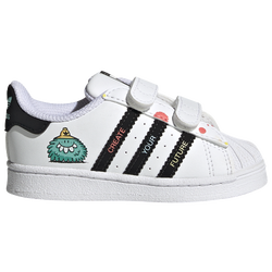 Boys' Toddler - adidas Originals Superstar - Radiant Aqua/Ftwr White/Core Black