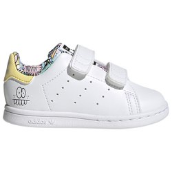 Boys' Toddler - adidas Originals Stan Smith - White/White/Blue