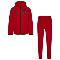 Nike Sportswear Tech Fleece Big Kids Pants 'Light University Red'  FD3287-672 - Sam Tabak