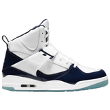 Navy/White/University Blue - Jrdn Flight 45 Hi-nv/wh