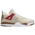 Jordan Retro 4  - Boys' Preschool Beige/Red/Volt