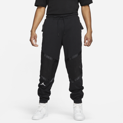 Men's - Jordan Zion Dri-FIT Fleece Pants - Black/White