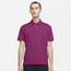 Nike Player Heritage Print Golf Polo - Men's Active Pink/Brushed Silver