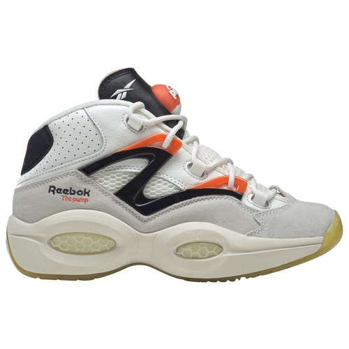 Reebok Unisex Question Pump Basketball Shoes In White