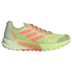 Men's - adidas Agravic Flow Running Shoes - Yellow/Red