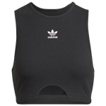 Black/White- Ador W Ribbed Tnk-bk/wh