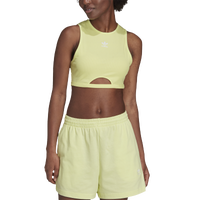 Yellow/White- Ador W Ribbed Tnk-yl/wh