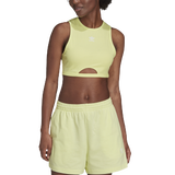 Yellow/White - Ador W Ribbed Tnk-yl/wh