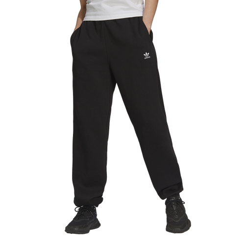 

adidas Originals Womens adidas Originals Essential Fleece Joggers - Womens Black/White Size XS