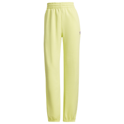 Women's - adidas Originals Essential Fleece Joggers - Pulse Yellow/Purple
