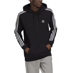 Men's - adidas Originals 3 Stripes Hoodie - Black