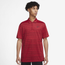Nike TW Stripe Golf Polo - Men's Gym Red/Black