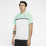 Nike Victory Colorblock Golf Polo - Men's Mint Foam/White/Obsidian