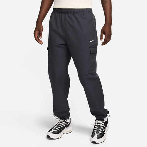

Nike Mens Nike NSW SW Air Play Woven Pants - Mens Grey/White Size M